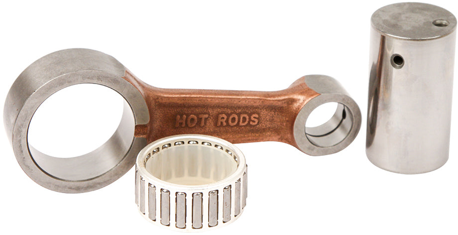 Hot Rods high-performance engine connecting rod kit with precision craftsmanship, featuring metallic connecting rods for automotive engine rebuilds.