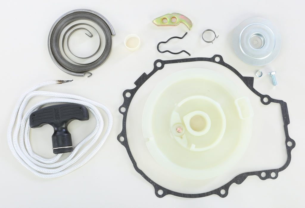Ricks Motorsport Electric engine pull start rebuild kit 27-67500, includes components for repairing electric starter systems.