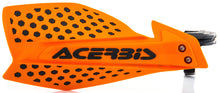Load image into Gallery viewer, Acerbis Ultimate X orange and black handguard with mounting hardware, designed for motocross or off-road motorcycle protection.