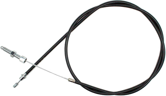 Motion Pro black vinyl clutch cable 70-6044 with metal ends for motorcycle hydraulic control lines, shown on a white background.