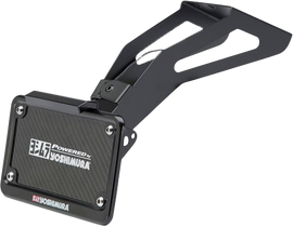 Yoshimura Fender Eliminator Kit for KTM motorcycles, black body with sleek design, mounting hardware included.