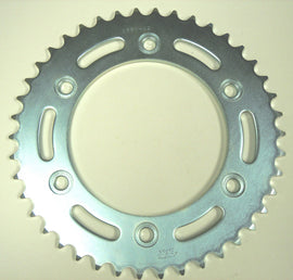 Sunstar steel rear sprocket 42-tooth for Honda CRF250, 520 Hon model, showing the sprocket with teeth and mounting hole details.