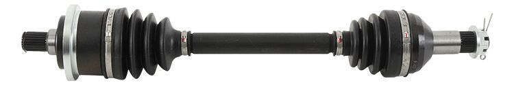 All Balls All Balls 8 Ball Extreme Axle front drive component with metal and rubber parts for motorcycle suspension and steering.