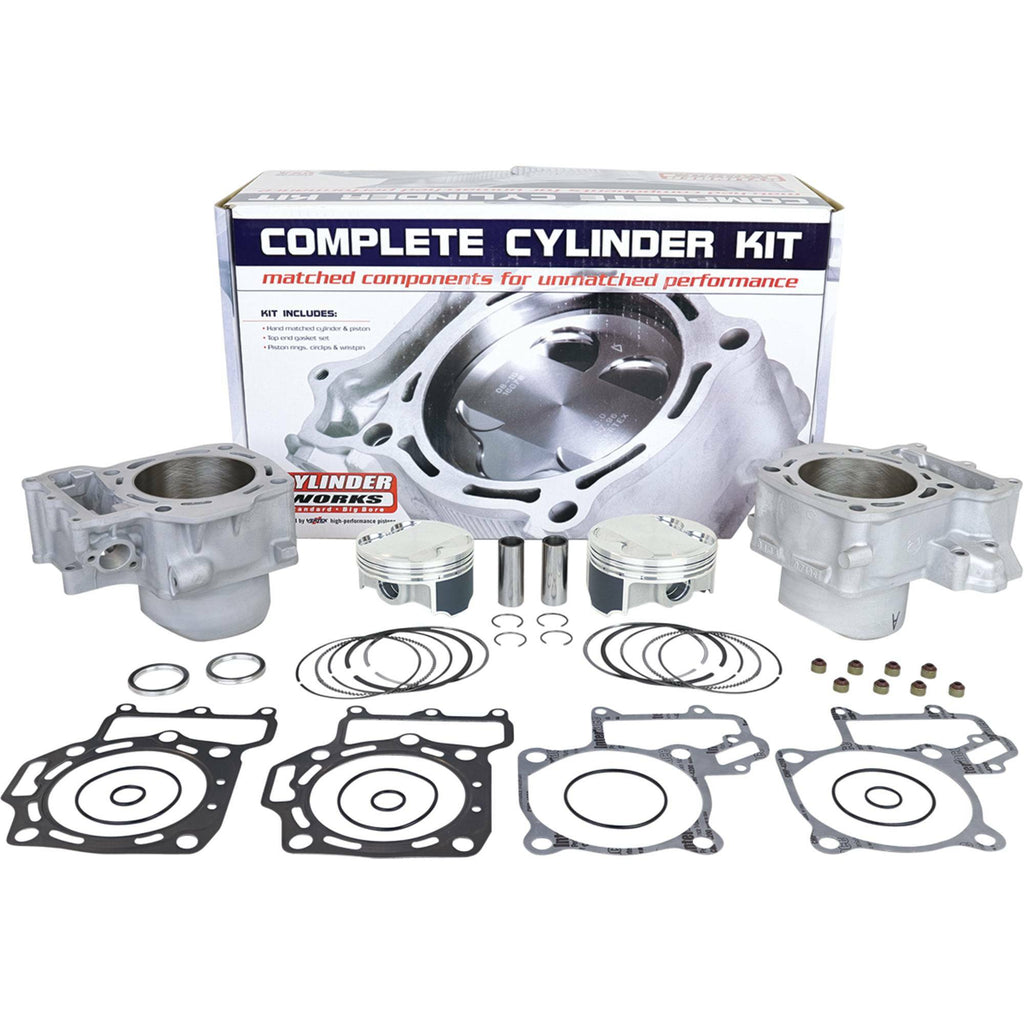 Cylinder Works engine cylinder kit for Kawasaki, includes high compression piston and standard components for HC 85.00/Std 12.1:1.