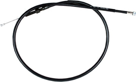 Motion Pro black vinyl clutch cable 70-3294 for motorcycle, showing the flexible cable with black vinyl outer coating.