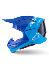 Charger l'image dans la galerie, Supertech S M10 Flood Helmet Met Blu/Md Blu/Blk Crb M&amp;G Lg