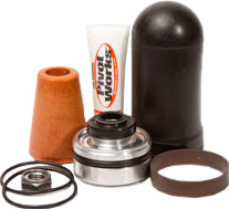 Load image into Gallery viewer, Pivot Works shock repair kit for suspension, includes various seals and components, suitable for shock absorber maintenance.