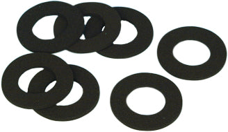 Set of five James Gasket Speedo Drive Gear gaskets for FXST, FLST, FXSTC, and FLSTF motorcycles, part numbers 67118-87 and 681-4717.