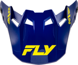Fly Racing - Formula Cc Objective Visor Navy/Yellow Yl/Sm - 73-4358