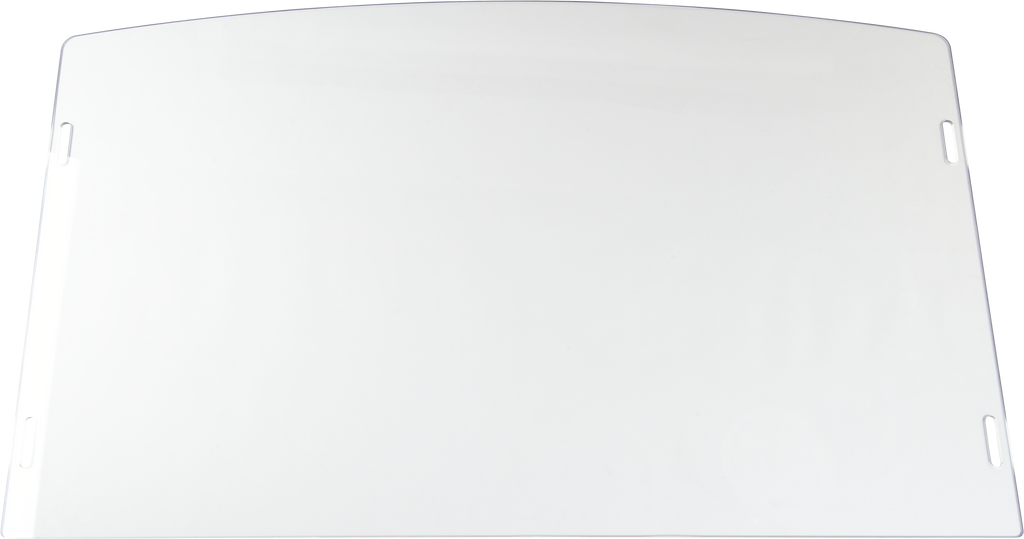 Open Trail full windscreen for off-road vehicle, clear windshield with mounting frame, designed for Open Trail models.