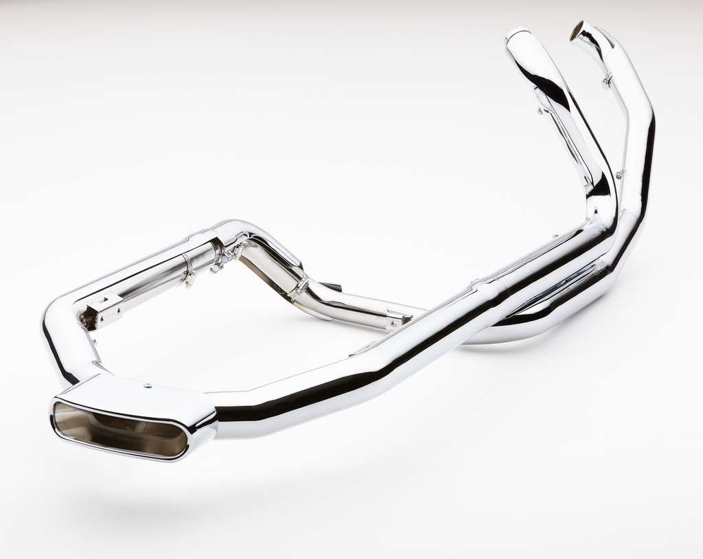 Powerport Dual Headpipes Chrome Flh/Flt 09 16