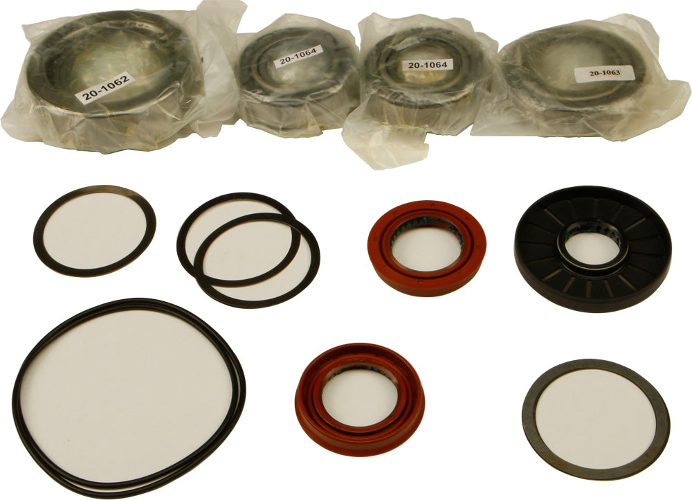 All Balls drive differential bearing and seal kit with components for easy installation and maintenance.