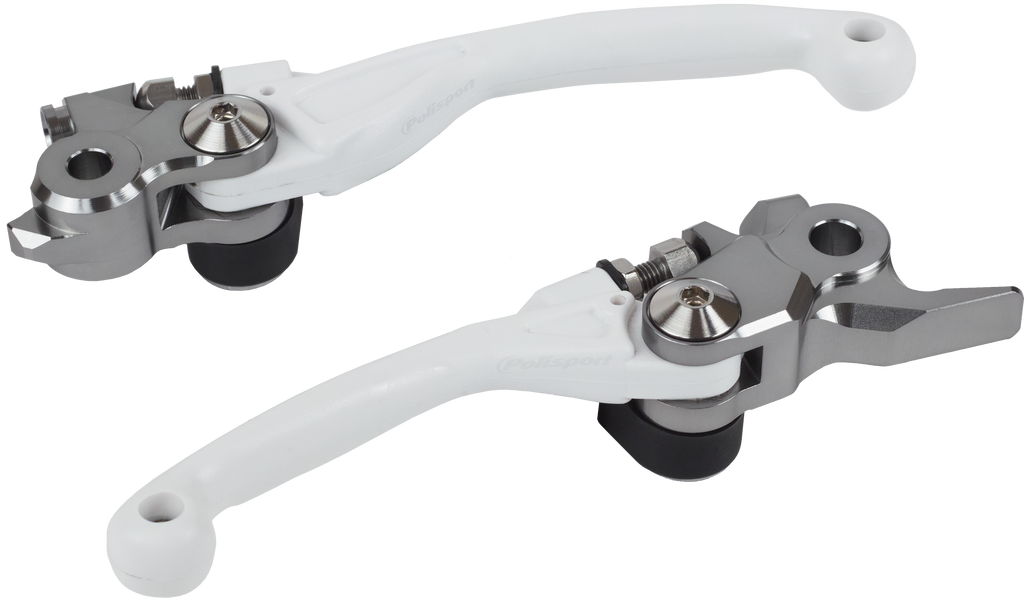 Polisport Plastics pivot lever set for HON motorcycles, showing durable black levers with mounting hardware.