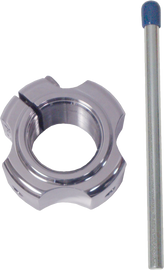 ModQuad drive axle nut for Yamaha Raptor 700 and Yfz 450, matching all models, shown on a clean surface.