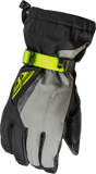Fly Racing - Title Gauntlet Gloves Black/Grey/Hi-Vis Md - 371-0602M