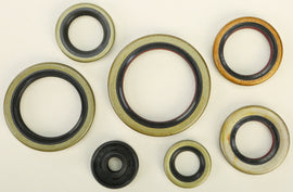 Vertex Oil Seal Set 182-2976 showing five black rubber seals on a white background for engine or machinery maintenance.