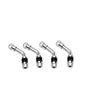 Fire Power Fire Power Valve Stems 45 Degree Bottom Mount, set of 4, for tire and wheel applications, durable and reliable.