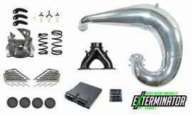 Speedwerx Exterminator Performance Clutch Kit for Yamaha 800cc A/C ATV, showing clutch components and installation parts.