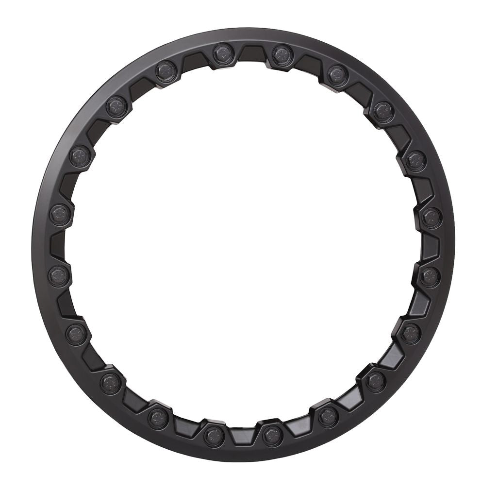 Sb10 15" Beadlock Ring 12mm 20 Hole Matte Black