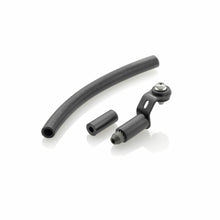 Load image into Gallery viewer, Black RIZOMA Reservoir Mounting Kit with multiple components, designed for secure installation on motorcycles or vehicles.