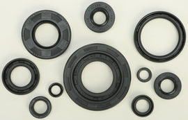 Vertex Oil Seal Set 182-2304 showing five black rubber gaskets and seals arranged in a row on a white background.