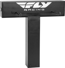 Fly Racing glove display header with logo and branding, showcasing the Fly Racing promotional glove display header.