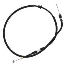 Load image into Gallery viewer, All Balls clutch cable 24-52133 for hydraulic control lines, showing black cable with metal fittings and protective casing.