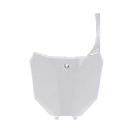 Front Number Plate White