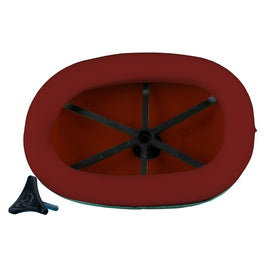 No Toil Super Flo Kit air filter for Honda CRF450R 2017, showing the clean, washable reusable filter with black foam and rubber edges.