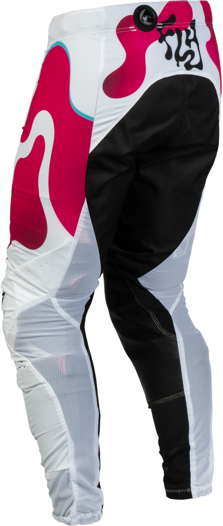 Lite Vibe Pants White/Pink/Blue Sz 36