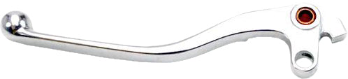 Silver Motion Pro clutch lever for motorcycles, featuring a sleek, lightweight design and ergonomic grip for easy handling.
