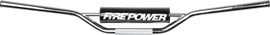 Fire Power Aluma-Steel Handlebar Cr High Chrome 18-98209, with a shiny chrome finish and sturdy construction, designed for motorcycle handlebars.