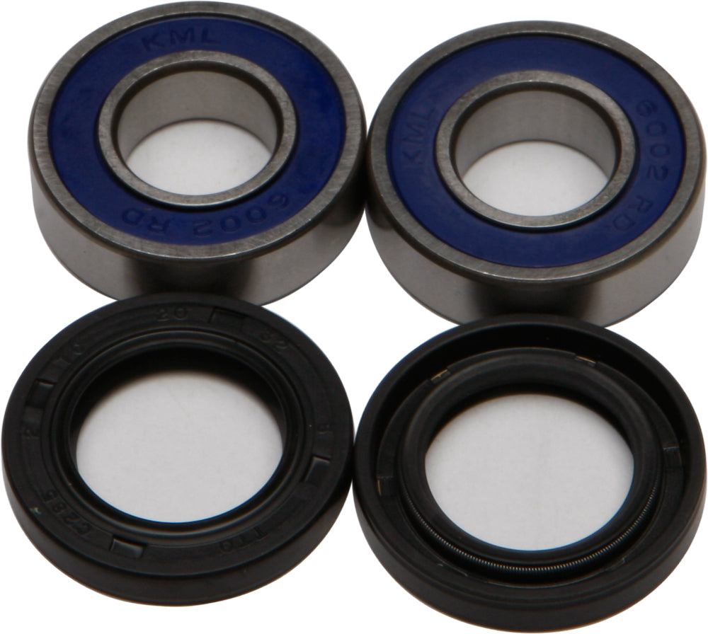 All Balls wheel bearing and seal kit for drive systems, showing bearings and seals in a compact set.