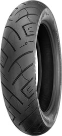 Shinko SR777 rear motorcycle tire 160/70-17 with A/B sidewall and 73H load index, mounted on a wheel.