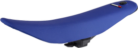 Blue Polisport Plastics racing seat for Yamaha, performance seat with ergonomic design and durable plastic construction.