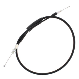 All Balls throttle cable 24-51115 for motorcycle control lines, showing a black flexible cable with metal fittings.