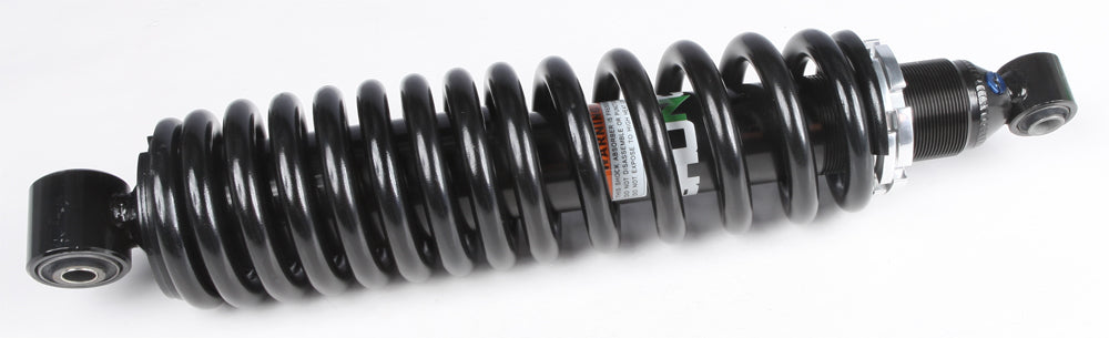 Bronco off-road rear gas shock absorber with mounting hardware, designed for durable vehicle suspension performance.
