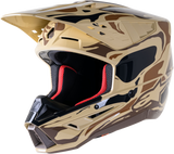 alpine star - S-M5 Mineral Helmet Dark Brown/Kangaroo Matte 2x - 482-92352X