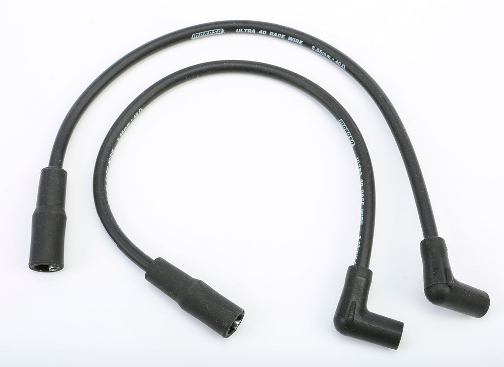 Moroso Ignition Wires Ultra 40 set for 2004-2006 XL models, electrical parts with black wires and connectors.