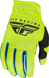 Fly Racing - Lite Gloves Hi-Vis/Black Lg - 376-712L