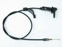 Load image into Gallery viewer, SP1 choke cable for A/C systems, hydraulic control line, durable metal construction with black sheathing, designed for automotive use