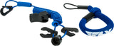 Fly Racing - Ultra Cord Floating Tethercord /Lanyard (Blue) - 13-0505