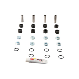 Pivot Works suspension A-arm bearing kit Pol 52-1164 with multiple bearings and seals laid out on a white background.