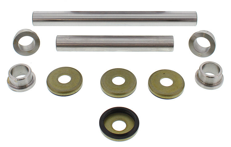 All Balls rear knuckle bushing kit for suspension, showing multiple bushings and metal components in a close-up view.