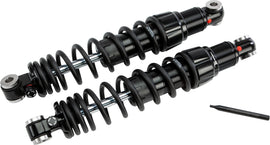 HardDrive Dyna Monotube Shock 14-inch with rebound adjustment, standard model, showing the shock absorber with mounting hardware.