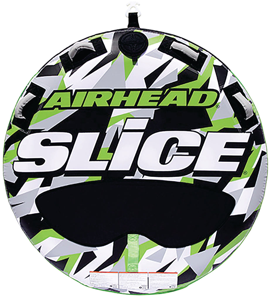 Airheads Slice 58-inch tube candy, colorful striped packaging, showcasing the popular chewy fruit-flavored treat.