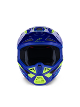 Load image into Gallery viewer, Sm7 Deed Helmet Blue/Ylw Fluo Glossy Lg