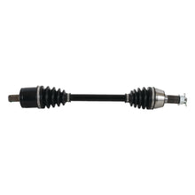 Load image into Gallery viewer, All Balls Drive Axle 536-0066 showing the metal shaft and rubber boot for motorcycle or ATV front wheel replacement.
