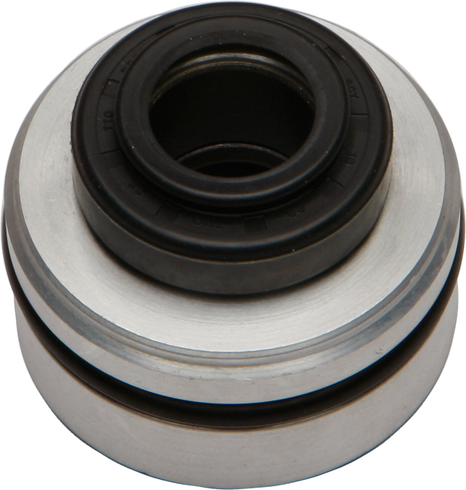 All Balls rear shock seal kit 22-31120 for suspension, shows seals, rings, and components laid out on a white background.
