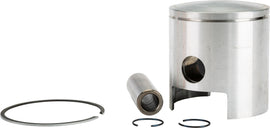 SP1 piston kit with polished components, including piston and rings, for engine rebuild or repair.